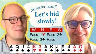 Massive hand? Let's go slowly! - with Bridget Rampton