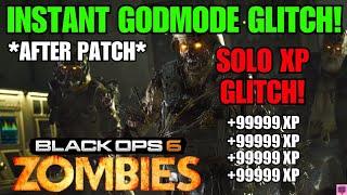 BO6 GLITCH - NEW INSTANT GODMODE GLITCH AFTER PATCH (SOLO UNLIMITED XP GLITCH) BO6 ZOMBIES GLITCH