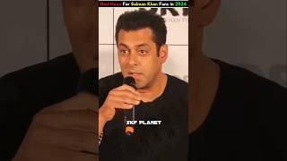 Bad News For Salman Khan in 2024 ? SKF Planet #shorts