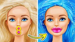 WE ADOPTED A BARBIE  Extreme Barbie Makeover  Beauty Hacks for Dolls by Imagine PlayWorld