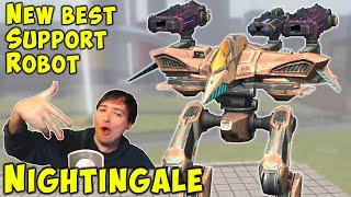 NEW Robot NIGHTINGALE - Test Server Gameplay BEST SUPPORT WR