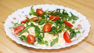 Healthy Tasty Breakfast in 5 minutes  Unusual Curd Omelet  IrinaCooking