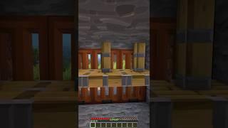 Minecraft Automatic Roller Door #minecraft #shorts