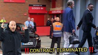 ️SACKED!! GOODBYE! Manchester United have  TERMINATED his CONTRACT this morning as INEOS