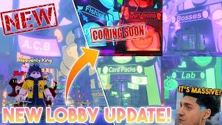 NEW LOBBY! And a Lot More Update Coming Soon! Cant Wait - Roblox Anime Card Battle