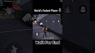 World fastest runner ️ || #freefire #shortsfeed #foryoupage