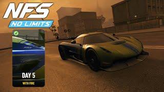 Koenigsegg Jesko DAY 5 NFS No Limits SHADOW FALL Gameplay Walkthrough