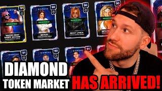 DIAMOND TOKEN MARKET HAS ARRIVED! WWE2k23 My Faction New Content