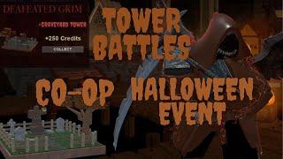 Tower Battles Halloween Event Co-op Strategy