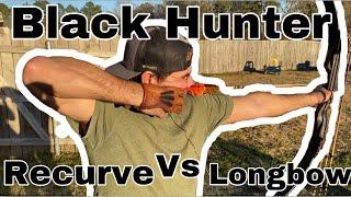 Black Hunter Recurve vs Longbow