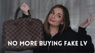 WHY I DON'T BUY REPLICA LOUIS VUITTON ANYMORE