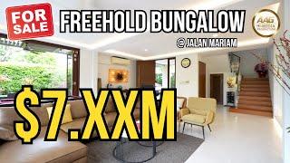 Singapore Landed Property Home Tour |  Freehold Bungalow @ Jalan Mariam [For Sale]