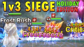 1v3 Siege Happy Holidays Edition! (Summoners War)