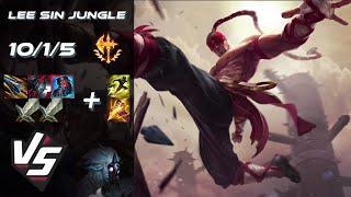 JUNGLE Lee Sin vs Kindred - NA Grandmaster Patch 15.1