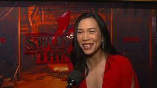 Stranger Things Season 4 New York World Premiere - itw Regina Ting Chen (Offiical video)