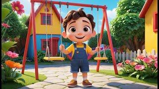 Slide, Swing, Share – Playground Adventures | Popular Nursery Rhyme | Educational Kids Songs