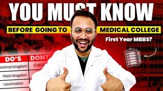 KNOW THIS before starting MBBS 1st Year | NEET UG 2024 Students