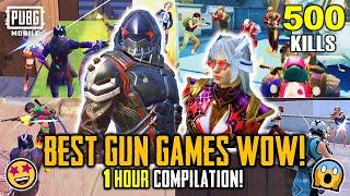 1 HOUR OF  PUBG 'GUN GAMES' COMPILATION!!  PUBG MOBILE | ADX BROS Gaming #160