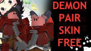 How To Get Demon Pair Skin In Arsenal | Roblox