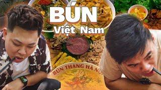 BÚN. Rất nhiều BÚN (Gần hết các loại bún ở Hà Nội)