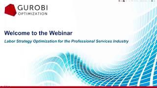 Labor Strategy Optimization for the Professional Services Industry Using Gurobi