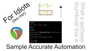 DIY - Sample Accurate Automation in Reaper with JSFX