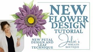 How to Make a Fabulous Flower Wreath | Easy Wreath Making | Easy Wreath Tutorial | Make a Flower