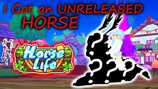 I Got an UNREALEASED HORSE in HORSE LIFE (Upcoming Horse!!!)