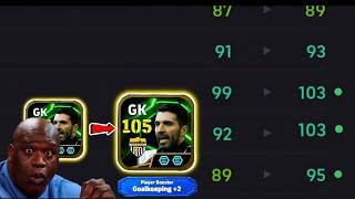 G. BUFFON New Epic GK Double Booster  | Best 105 GK ? | efootball 2025