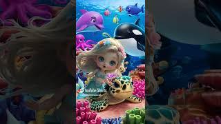 #mermaid'sdream  #kaplumbağa neden boğulmaz? #anime #3d #edit #cartoon #cute #cutebaby