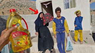 Happiness in the new home: A sense of comfort and security was created in Golrokh's family