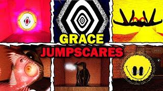 GRACE (Roblox) | Todas las ENTIDADES Y JUMPSCARES