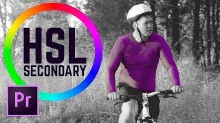 Change and Correct Specific Colors with HSL Secondary - Premiere Pro Tutorial