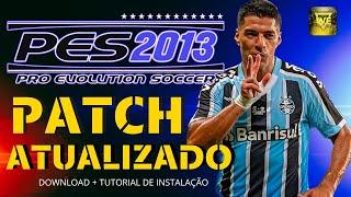 PATCH PES 2013 TEMPORADA 2023 COM BRASILEIRÃO SÉRIE A&B ATUALIZADO, COM FACES E UNIFORMES - PC FRACO