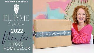 Elhyme Winter 2022 Hygge Home Decor Subscription Box | Customizations + Spoilers