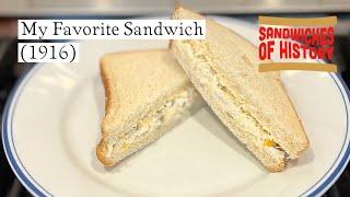 My Favorite Sandwich (1916) on Sandwiches of History