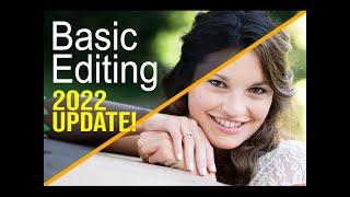 Adobe Photoshop CC 2022   Basic Editing Tutorial For Beginning Photographers