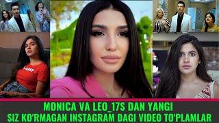 MONIKA VA LEO_17S (SHAXZODA) DAN YANGI SIZ KO'RMAGAN QIZIQARLI VIDEOLAR!