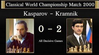 Vladimir Kramnik Vs Garry Kasparov | World Chess Championship 2000 | Game 1/2