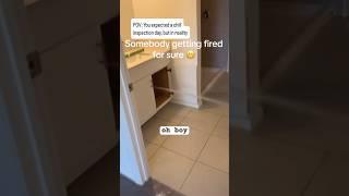 Home Inspection #homeinspection #homeinspector #plumber #plumbing #diy