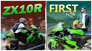 FINALLY ZX10-R// SC PROJECT FULL SYSTEM  #kawasaki #z900 #zx10r #vlog #ytshorts #yt #bike #shorts