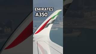 Emirates A350 Inaugural! ️ #shorts #emirates