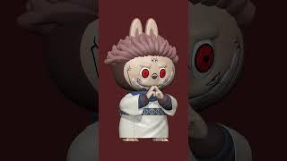 Labubu x Sukuna from Jujutsu Kaisen  | ZBrush  #digitalsculpting #labubu #zbrushart