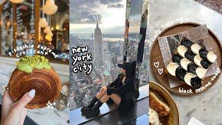 solo nyc trip  cafe hopping, summit one vanderbilt, best cookie, ichiran ramen, supreme croissants