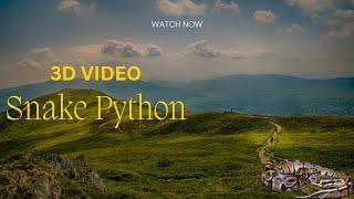 Snake Python Green Screen  Beautiful  Effect (No Copyright)!