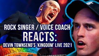 Rock Singer and Voice Coach Analyzes KINGDOM by Devin Townsend at Bloodstock 2021!