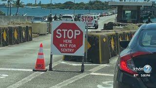 All gates back open at Joint Base Pearl Harbor-Hickam following lockdown over security reasons