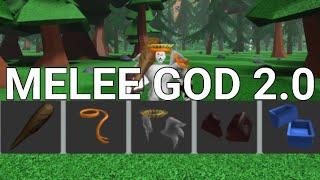 ACTUAL MELEE GOD?! Beat The Robloxian