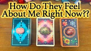 WHAT DOES HE/SHE THINK AND FEEL ABOUT ME RIGHT NOW?| Pick A Card | Love Tarot Reading (Timeless)