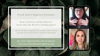 Fresh Starts Registry live with Stephanie Rosenfield